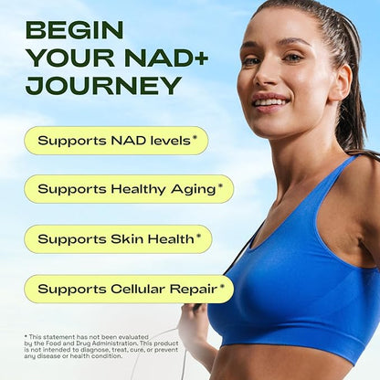 NMN Supplement Alternative - Liposomal NAD CORE LipoNAD 250mg - 30-Day Supply - Pack of 3 - High Purity NAD Supplement for Anti-Aging, Energy, Focus - 60 Capsules