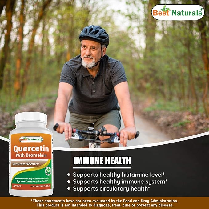 Best Naturals MK-7 100 mcg & Quercetin with Bromelain