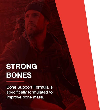 Protocol Bone Support Formula - for Bone Strength & Density* - with Calcium Hydroxyapatite, Boron & Phosphorus - Supplement for Teeth & Bone Health* - Dairy & Soy Free - 180 Caps