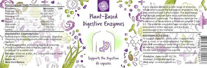 KALA HEALTH Unique Vegan Formula with All 8 Tocopherols and Tocotrienols Vitamin E and Plant-Based Digestive Enzymes Plant Based high-Activity enzymes from Fermentation
