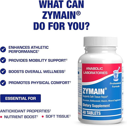 Cartilage Ligament and Tendon Supplement - Clinical Restorative Joint Support Formula with Bovine Cartilage Minerals & Proteolytic Enzymes for Comfort Mobility & Recovery Support - 20 Servings