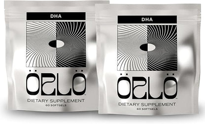 Orlo DHA - Vegan DHA Omega 3 Supplement - Triple Strength Omega3s - Plant Based DHA & EPA Fatty Acids Algae Omega-3 Oil - Krill or Fish Oil Alternative (120 Mini Softgels)