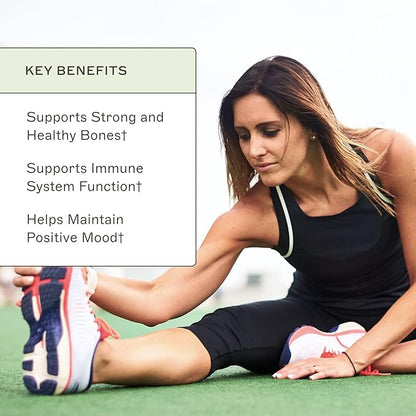 Amy Myers MD Vitamin D3 K2 10000 IU - Vitamin K2 MK-7 45 Mcg - Supports Immune Function, Energy Levels & Positive Mood - for Calcium Absorption, Bone & Heart Health - Non-GMO 30 Caps