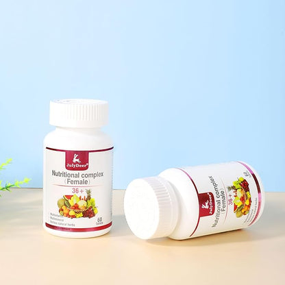 One Daily Tablet Multivitamin for Women - Complete Multimineral with Vitamin A, C, D, E and B-Complex, Zinc & More for Women's Immunity, Hair, Skin & Nails, Digestion + Vegetarian - 2 Bottles