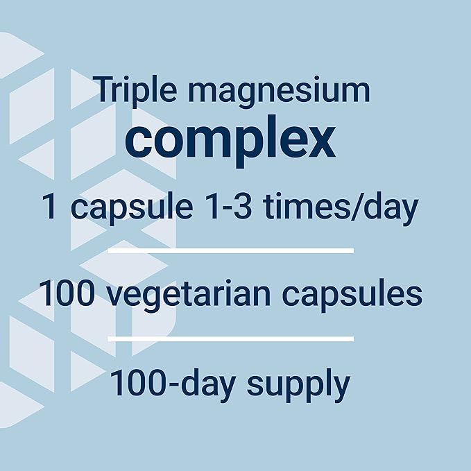 Life Extension Magnesium Caps, 500 mg, Magnesium Oxide, Citrate, Succinate, Heart Health, Healthy Bones, Metabolism Support, 100 Vegetarian Capsules (Pack of 2)