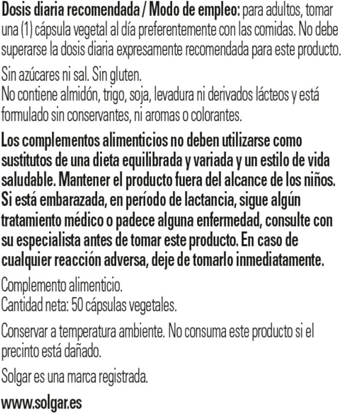 SOLGAR Vitamin D3 (Cholecalciferol) 55 mcg (2200 IU) - 50 Vegetable Capsules - Non-GMO, Gluten Free, Dairy Free, Kosher - 50 Servings