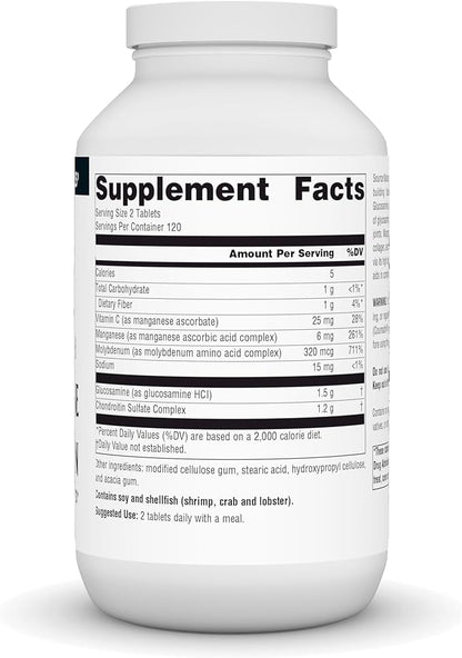Source Naturals Extra Strength Glucosamine Chondroitin, Promotes Healthy Joints*, 240 Tablets