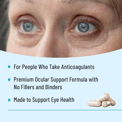 AREDS 2 Eye Vitamins - VisiVite Vitamins for Eye Health Without Vitamin E - Eye Vitamins for Seniors - Lutein and Zeaxanthin Supplements - 60 Capsules