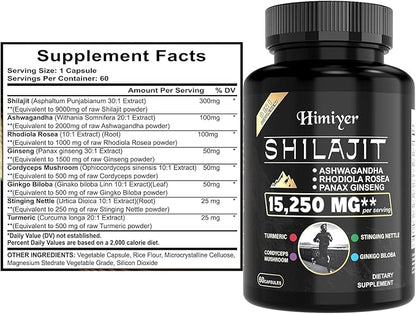 2pcs, Ultimate Wellness Bundle - Boost Energy, Immunity & Brain Function with 7000mg Sea Moss, 4000mg Black Seed Oil, 2000mg Ashwagandha, 9000mg Ginger & Shilajit, Vegan-Friendly Supplement