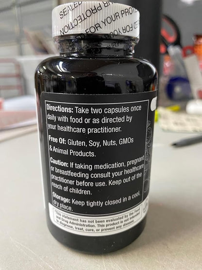 Durable Heart - Extra-Strength 1,000 mg Bergamonte Citrus Bergamot +Olive Leaf Extract +Non-GMO Vitamin C – Natural Heart Health Supplement – Made in The USA (1 Bottle)