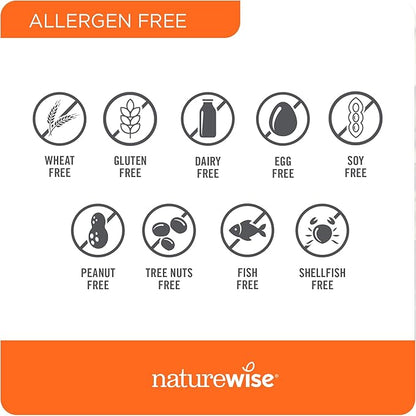 NatureWise Vitamin C 1000mg Capsules - Extra Strength Dietary Supplement for Daily Immune Support & Collagen Synthesis - Vegan, Non-GMO, Gluten Free - 360 Count[1-Year Supply]