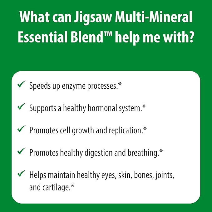 Jigsaw Health Multi-Mineral Essential Blend | 90 Capsules