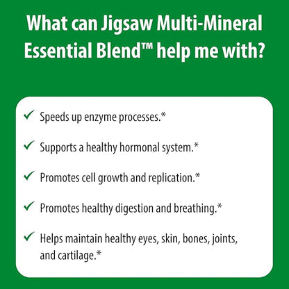 Jigsaw Health Multi-Mineral Essential Blend | 90 Capsules
