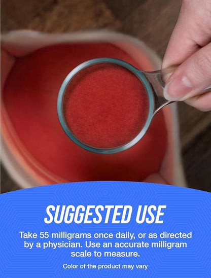 BulkSupplements.com Ferrous Fumarate Powder - Essential Mineral, Iron Supplements, Iron 18mg - Gluten Free, 55mg per Serving, 250g (8.8 oz) (Pack of 1)