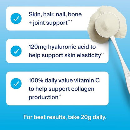 Vital Proteins Collagen Peptides Powder, Hydrolyzed Collagen Peptides Unflavored, Bundle 9.33oz (2 Pack)