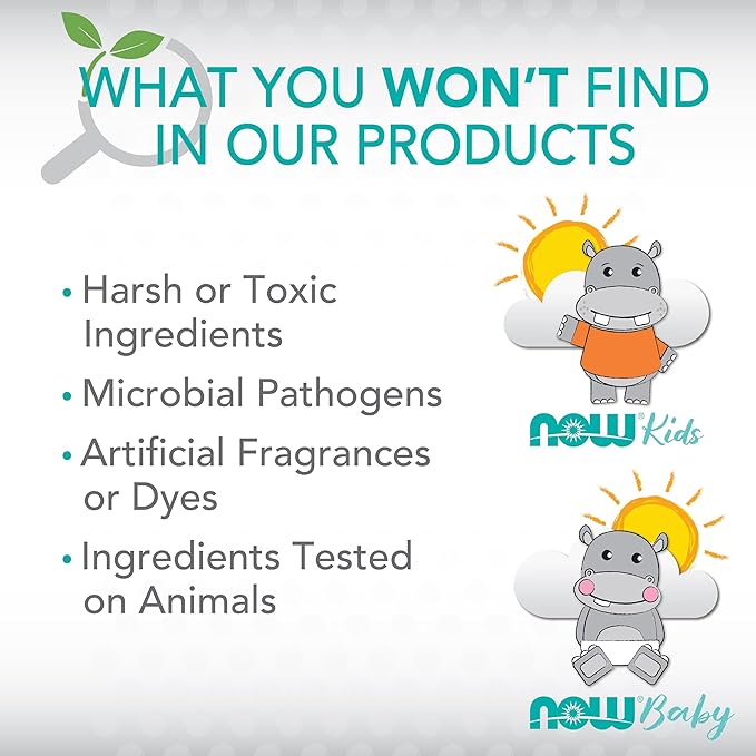 NOW Kids Supplements, Kid Vits Multivitamin, Juicy Orange, 60 Chewable Tablets