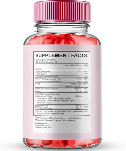 Lipo Chewies Gummies - Advanced Formula Supplement Support, 60 Gummies for 1 Month