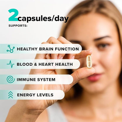 Complement Omega Complex & Essential Multivitamin Bundle – Comprehensive Vegan Nutritional Support for Optimal Health and Wellness (30 Servings Each)
