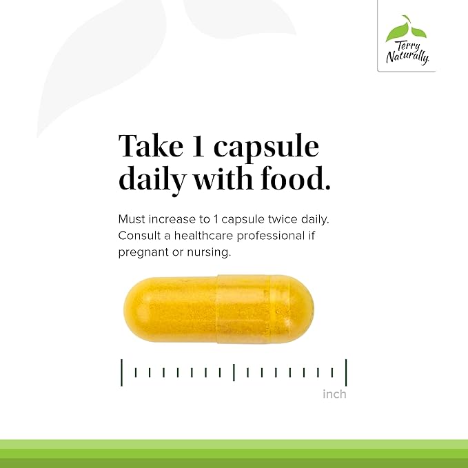 Terry Naturally DIM Complex - Dietary Supplement with BCM-95 Curcumin - Supplement to Support Healthy Hormone Balance, Liver Health & Menopause Symptom Relief - 30 Capsules, 2 Pack (60 Capsules)