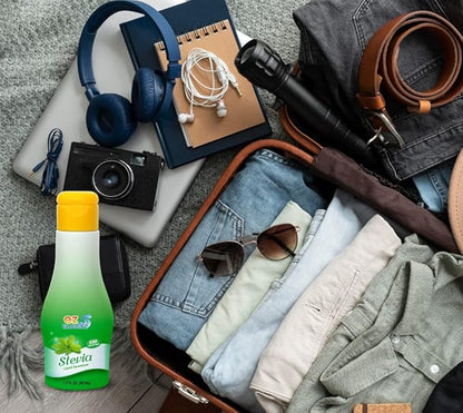 EZ-Sweetz De-bittered Stevia (1.7oz - Liquid Sweetener 330| 3Pack)