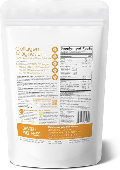 Collagen Magnesium Rest + Restore (Honey Lemonade) [30-Serves] and Osteo Boost (Mixed Berry) [30-Serves | Magnesium, VERISOL & FORTIBONE Bioactive Collagen Peptides