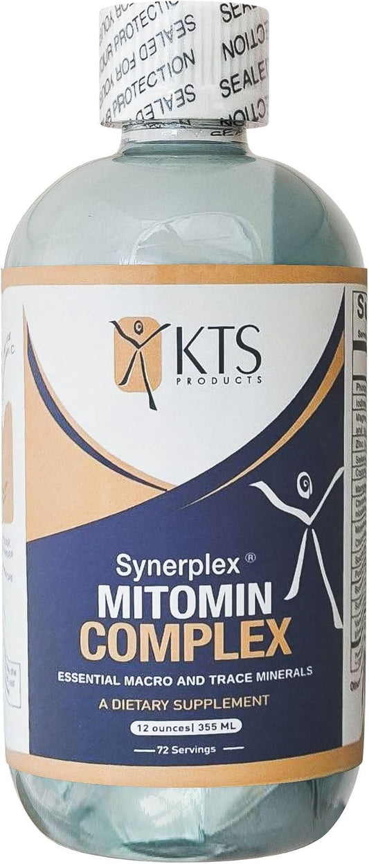 MitoMin Complex – Liquid Mineral Supplement – Easy to-Use Formula for Everyday Wellness - Essential Macro & Trace Minerals