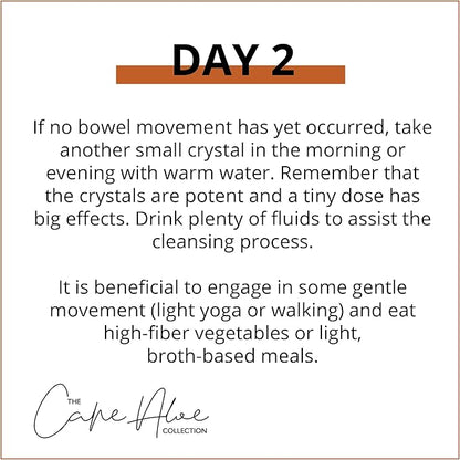 Cape Aloe Ferox Bitter Crystals | Powerful 3-Day Cleanse | Natural Laxative & Gut Health Supplement | Helps with Bloating, Gas, Constipation
