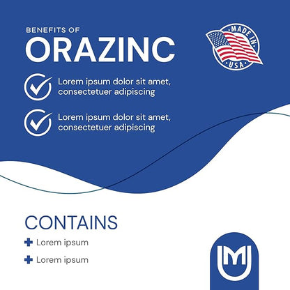 Mericon Industries Orazinc 25mg Zinc Supplement | Zinc Health Supplements for Hormone Regulation, Health (100 Zinc Tablets)