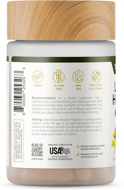 Snap Supplements Liver Health Support Supplement, Natural Liver Cleanse Detox and Repair, 60 Count (Pack of 2)