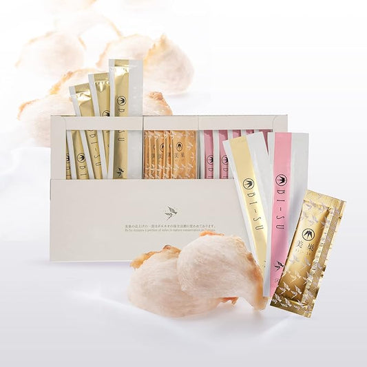 Extract Jelly Stick/BI-SU Enzyme Stick | Natural Swiftlet Nests Extract, Collagen, Vitamin C, Japanese Beauty, Anti-aging, Strengthens Elasticity, GI Health, 10 PCS each Rose/Pineapple/Enzyme