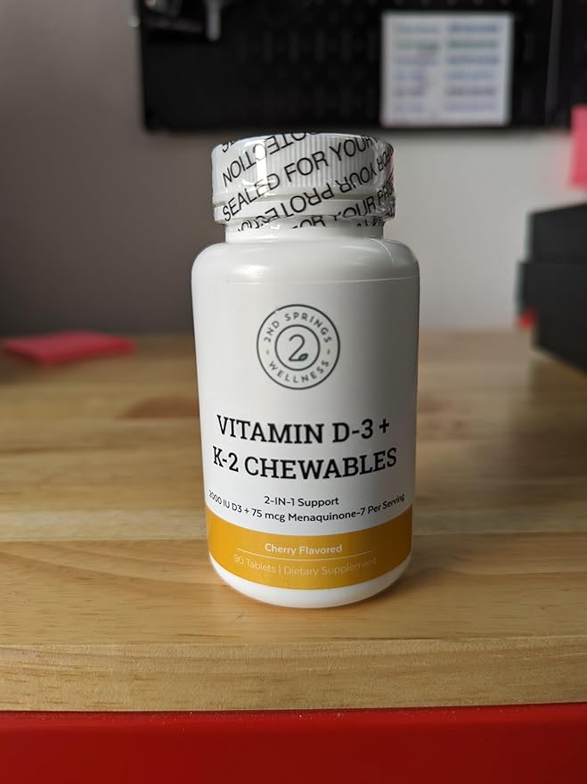 Vitality Boost Bundle: Vitamin D3+K2 & Brain Support Complex