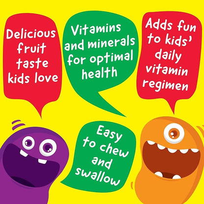 Kids Vitamin C Jelly Beans 80mg - Tasty Natural Orange Blast Flavor - Vegan, GMO-Free, Gluten Free, Nut Free Vitamins - Dietary Supplement - for Immune Support - for Children - 60 Jellies