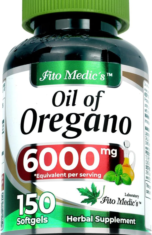 FITO MEDIC'S Oil of Oregano | Oregano Oil | Oil of Oregano Capsules | Softgels Herbal Supplement 150 Count