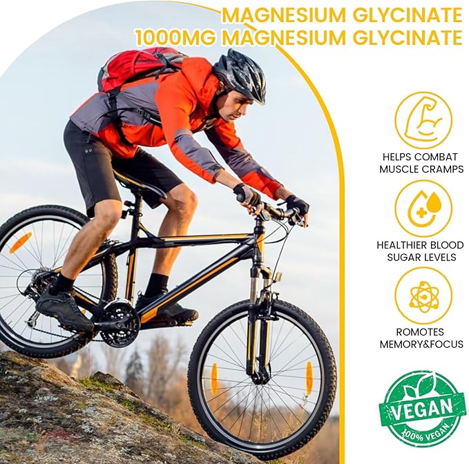 Magnesium Gummies 1000mg -Magnesium Glycinate Supplement and Magnesium L-Threonate Gummy,Sugar Free Magnesium Potassium Supplement for Calm Mood, Muscle, Bone & Sleep Support 90 MangoPineapple Gummies