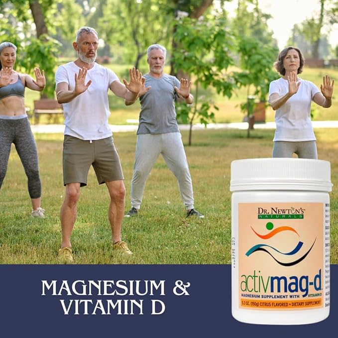 Dr. Newton’s Naturals Activmag-D Magnesium Drink Powder with Vitamin D 5 Ounce