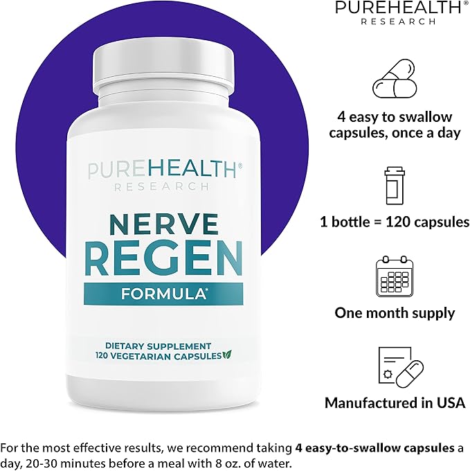 PUREHEALTH RESEARCH Nerve Regen Formula