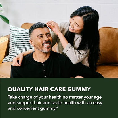 Saw Palmetto for Men Gummies - DHT Blocker Supplement for Hair Health and Male Patterned Balding - 120 Count - Supports Scalp and Prostate Wellness - Raspberry Flavor - Vegan, Non-GMO, 2 Month Supply