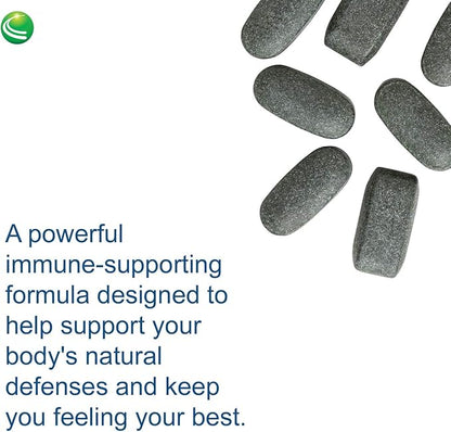 Nutra Biogenesis CompliVir - Monolaurin and Zinc Supplement for Men and Women, Immune Support for Adults with Vitamin C, Olive Leaf Extract, and Elderberry - 60 Tablets