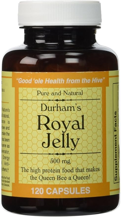 Durham's Royal Jelly 500 mg (120 capsules)