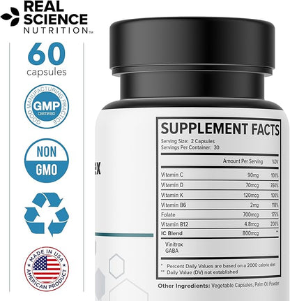 IntersCyst Miracle A Natural Supplement for Bladder and Kidney Health, Providing Relief for Interstitial Cystitis and Constipation