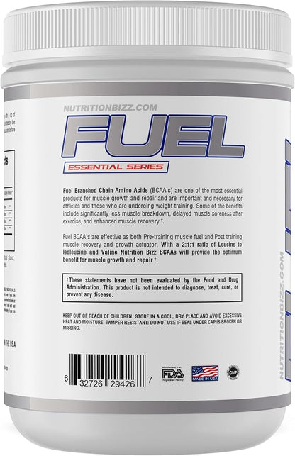 BCAA Powder, 5 Grams of BCAAs Amino Acids, Post Workout Recovery Drink for Muscle Building, Recovery, and Endurance, 30 Servings (Blood Orange)