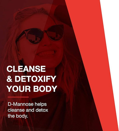 PROTOCOL FOR LIFE BALANCE D-Mannose Powder - 2g per Serving - Bladder Cleanse - Support Health Urinary Tract - for Men & Women - Kosher & Non-GMO - 3 oz