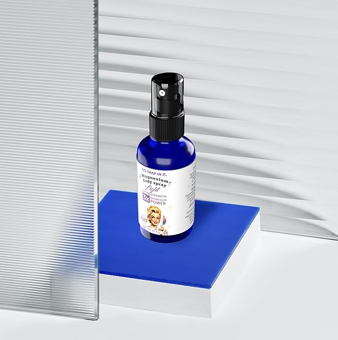 Magnesium Spray, Triple Action!- Spray Your Way to Wellness | Immediate Relief with Our Unique Magnesium Glycinate, Magnesium Citrate, Magnesium Chloride Blend Spray (Light)