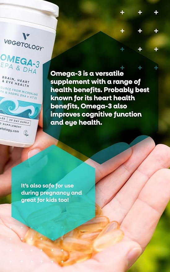 The Ultimate Starter Bundle Vegan Omega 3, D3, MultiVit and B12 Supplements