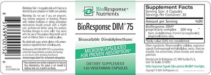 BioResponse DIM 75-75mg 120 Capsules
