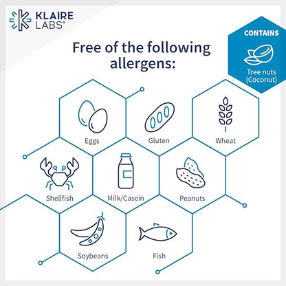 Klaire Labs Vitamin D3 Liquid Drops - High Potency 5000IU VIT D in Easy-to-Absorb MCT Oil - Immune, Bone & Cardiovascular Support - No Soy, No Artificial Colorings or Flavors (120ml / 4 fl oz)