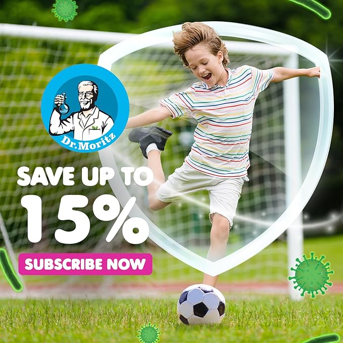 DR. MORITZ Elderberry Gummies for Kids & Toddlers - Immune System Booster- Health Support with Black Sambucus Elderberries Extract - Herbal Immunity Boost Supplement