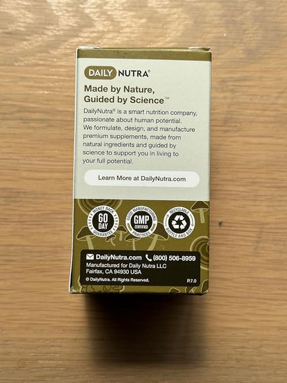 Mushroom Defense Formula - Immune Support Supplement | Organic Mushrooms, Hot Water Extracted - Reishi, Chaga, Maitake, Shiitake & Turkey Tail (60 Capsules)