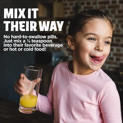 KAL Magnesium Powder, Magnesium for Kids, Pure Magnesium Citrate Powder, Healthy Bone Development, Muscle and Nerve Function Support, Vegan, Gluten Free, Sugar Free, 90 Servings, 4 oz