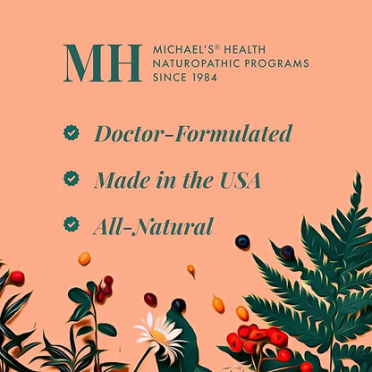 MICHAEL'S Health Naturopathic Programs for Women Multivitamin ? 90 Vegetarian Capsules ? Support for Energy, Hair, Skin and Nails ? 30 Servings
